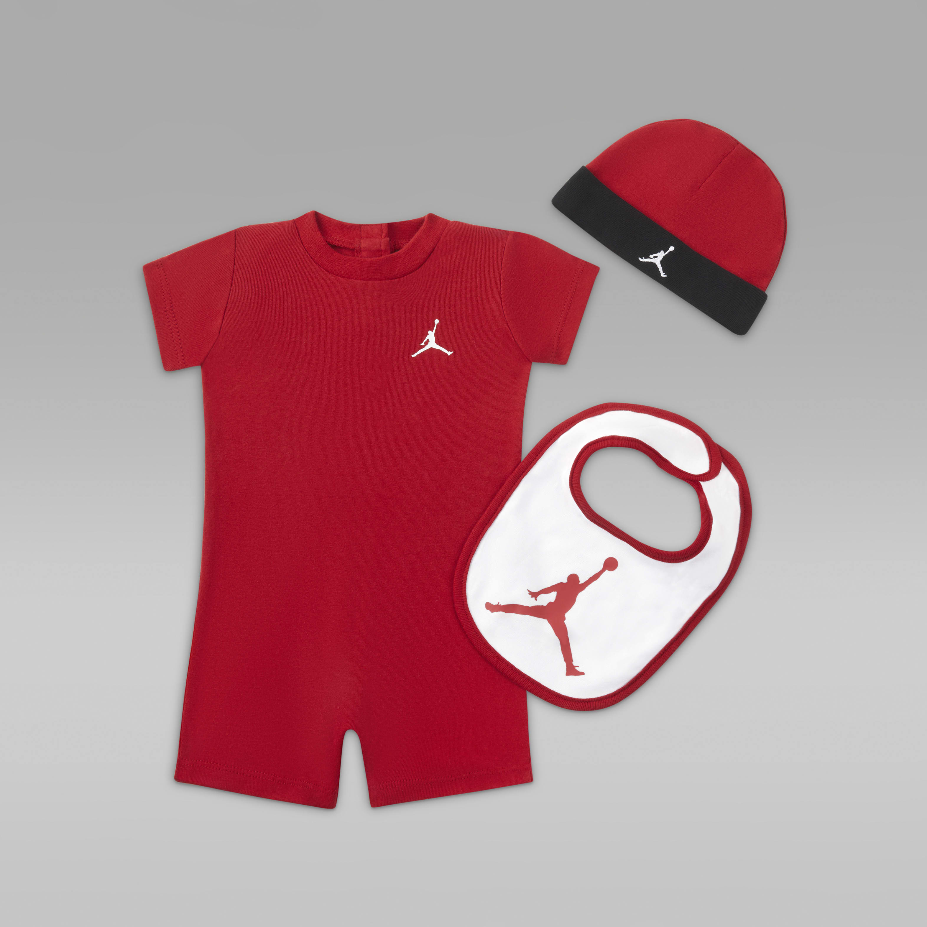 Nike Jordan Jumpman Baby 3 Piece Romper Set King s Cross